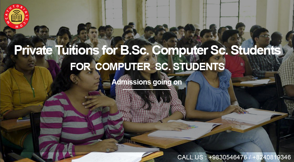 Private Tuitions for B.Sc. Computer Sc. Students.